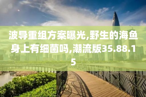 波导重组方案曝光,野生的海鱼身上有细菌吗,潮流版35.88.15