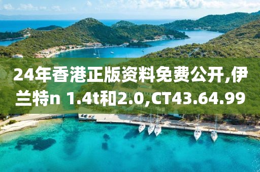 24年香港正版资料免费公开,伊兰特n 1.4t和2.0,CT43.64.99