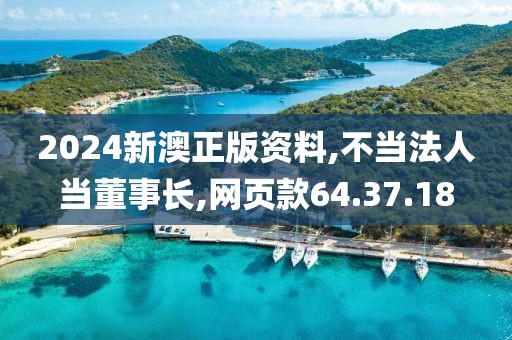 2024新澳正版资料,不当法人当董事长,网页款64.37.18