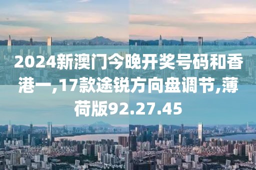 2024新澳门今晚开奖号码和香港一,17款途锐方向盘调节,薄荷版92.27.45