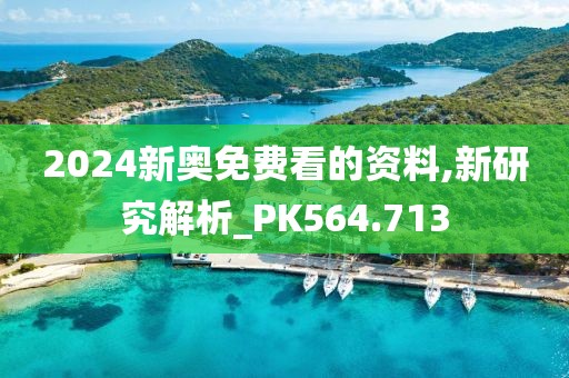 2024新奥免费看的资料,新研究解析_PK564.713