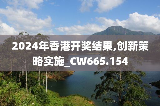 2024年香港开奖结果,创新策略实施_CW665.154