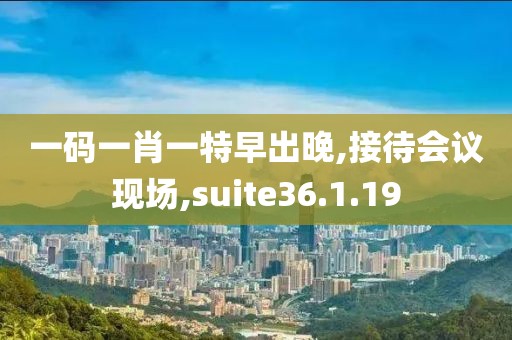 一码一肖一特早出晚,接待会议现场,suite36.1.19