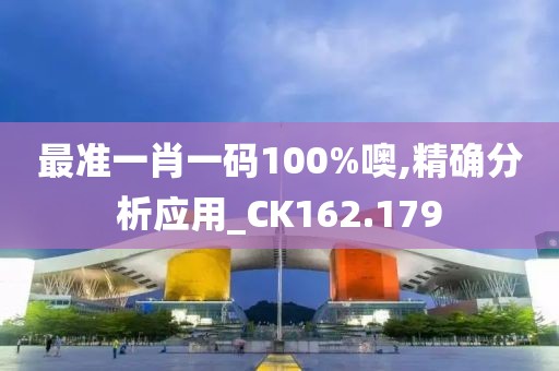 最准一肖一码100%噢,精确分析应用_CK162.179