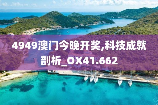 4949澳门今晚开奖,科技成就剖析_OX41.662